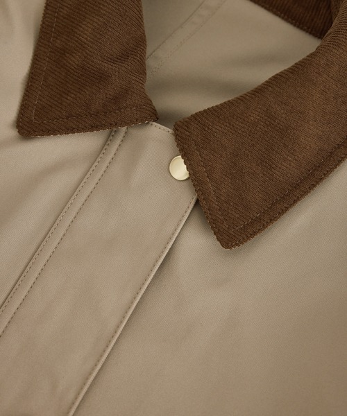 ROPE' PICNIC(ロペピクニック)の「配色フィールドジャケットブルゾン(ブルゾン・レディース・ネイビー/ベージュ系その他・FREE)」の12枚目の写真