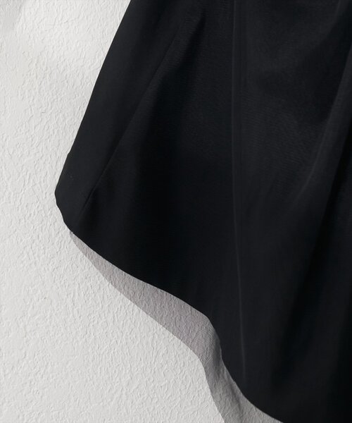 natural couture（ナチュラルクチュール）の「バックチュールペプラムマウンテンパーカージャケット（マウンテンパーカー・レディース・ブラック/アイボリー/ベージュ・FREE）」の16枚目の写真