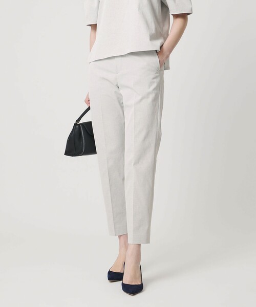 UNITED ARROWS(ユナイテッドアローズ)の「RIRANCHA ツイル スリムパンツ ‐ウォッシャブル‐(スラックス・レディース・ネイビー/ライトブルー/ライトグレー・36/40/38/34)」の4枚目の写真