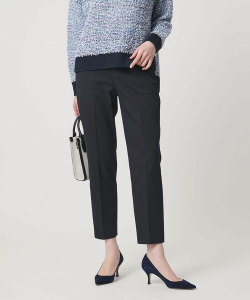UNITED ARROWS(ユナイテッドアローズ)の「RIRANCHA ツイル スリムパンツ ‐ウォッシャブル‐(スラックス・レディース・ネイビー/ライトブルー/ライトグレー・36/40/38/34)」の10枚目の写真