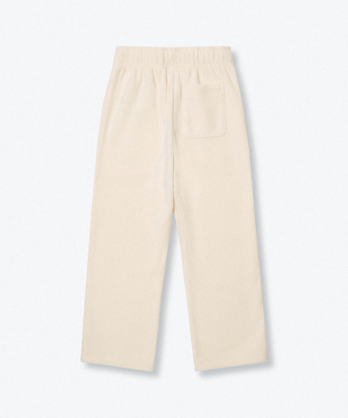 MUSINSA STANDARD KIDS（ムシンサスタンダードキッズ）の「ポーラフリースバリアブルラウンジスウェットパンツ[クリーム]（スウェットパンツ・レディース・その他・100/110/120/130/160/150/140）」の4枚目の写真