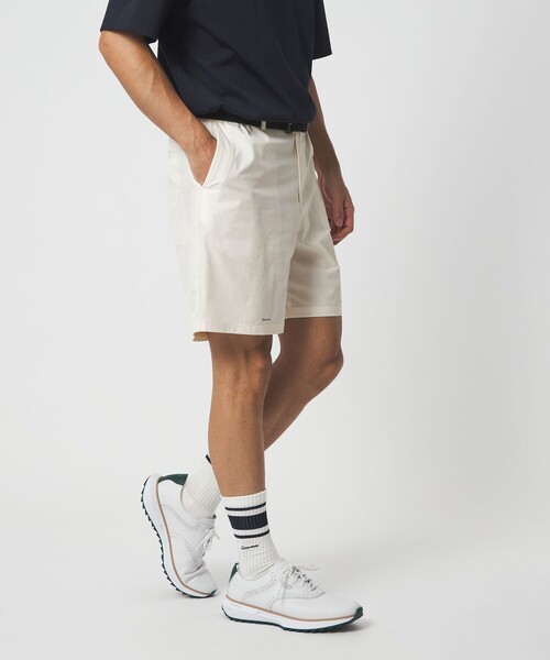 TaylorMade（テーラーメイド）の「【別注】＜TaylorMade×UNITED ARROWS＞ ユニセックス ロゴ ショートパンツ ストレッチ 撥水（その他パンツ・メンズ・オフホワイト/ネイビー/イエロー/ライトブルー・M/XS/L/XL/S）」の9枚目の写真