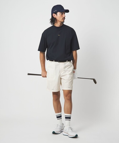 TaylorMade（テーラーメイド）の「【別注】＜TaylorMade×UNITED ARROWS＞ ユニセックス ロゴ ショートパンツ ストレッチ 撥水（その他パンツ・メンズ・オフホワイト/ネイビー/イエロー/ライトブルー・M/XS/L/XL/S）」の7枚目の写真