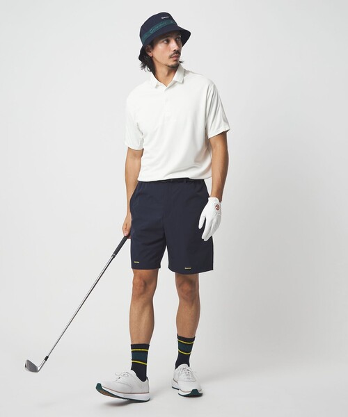 TaylorMade（テーラーメイド）の「【別注】＜TaylorMade×UNITED ARROWS＞ ユニセックス ロゴ ショートパンツ ストレッチ 撥水（その他パンツ・メンズ・オフホワイト/ネイビー/イエロー/ライトブルー・M/XS/L/XL/S）」の6枚目の写真