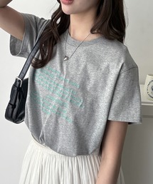 綿100％刺繍ロゴＴシャツ