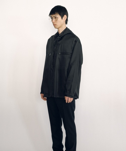 KEISUKEYOSHIDA(ケイスケヨシダ)の「Light Hoodie (sleeveless lining)(パーカー・レディース・ブラック・FREE)」の19枚目の写真