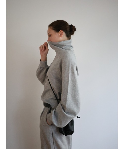 NOWNS(ナウンス)の「Louis | Sweat zip tops(スウェット・レディース・ネイビー/グレー・FREE)」の14枚目の写真
