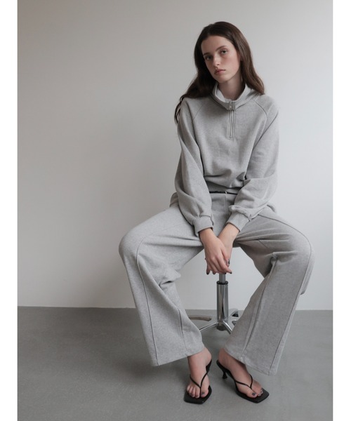 NOWNS(ナウンス)の「Louis | Sweat zip tops(スウェット・レディース・ネイビー/グレー・FREE)」の20枚目の写真