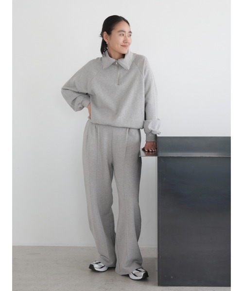 NOWNS(ナウンス)の「Louis | Sweat zip tops(スウェット・レディース・ネイビー/グレー・FREE)」の21枚目の写真