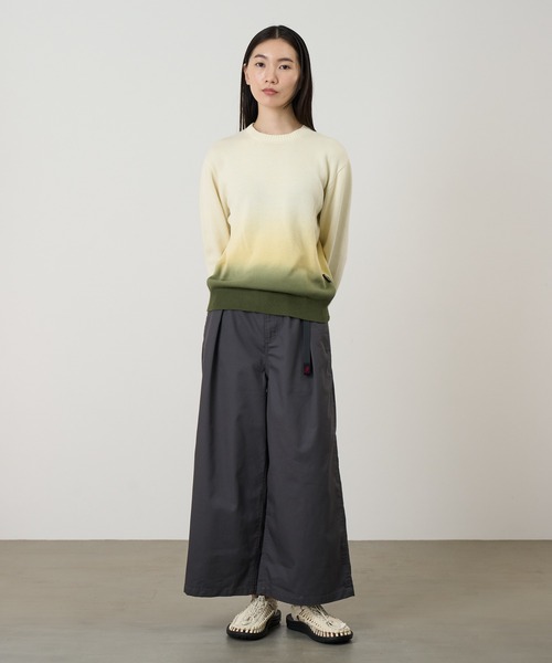 Gramicci（グラミチ）の「T/C TWILL BAGGY PANT T/Cツイルバギーパンツ Gramicci | グラミチ（その他パンツ・レディース・ベージュ系その他/パイングリーン系/チャコール/ブラック/グレイッシュベージュ・XL/M/L/S）」の12枚目の写真