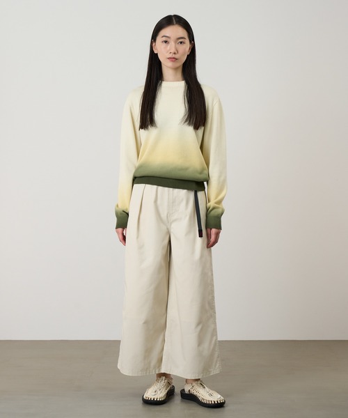 Gramicci（グラミチ）の「T/C TWILL BAGGY PANT T/Cツイルバギーパンツ Gramicci | グラミチ（その他パンツ・レディース・ベージュ系その他/パイングリーン系/チャコール/ブラック/グレイッシュベージュ・XL/M/L/S）」の7枚目の写真