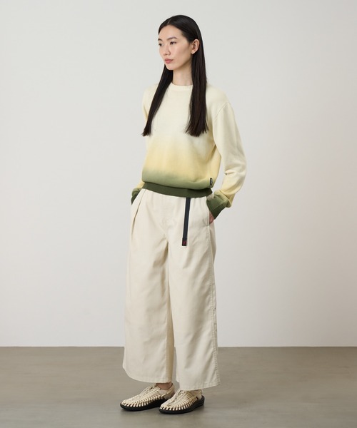 Gramicci（グラミチ）の「T/C TWILL BAGGY PANT T/Cツイルバギーパンツ Gramicci | グラミチ（その他パンツ・レディース・ベージュ系その他/パイングリーン系/チャコール/ブラック/グレイッシュベージュ・XL/M/L/S）」の8枚目の写真