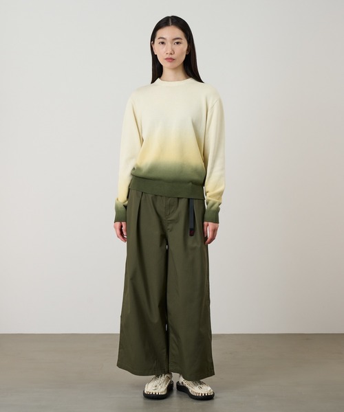 Gramicci（グラミチ）の「T/C TWILL BAGGY PANT T/Cツイルバギーパンツ Gramicci | グラミチ（その他パンツ・レディース・ベージュ系その他/パイングリーン系/チャコール/ブラック/グレイッシュベージュ・XL/M/L/S）」の11枚目の写真