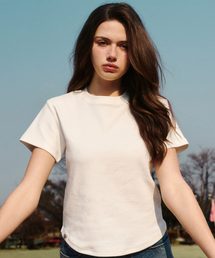 Logo Label Short-sleeved T-shirt White