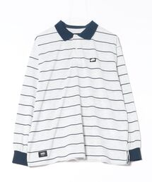 VANS ヴァンズ CAVE JERSEY LS Polo Shirts ロングスリーブ 126R1070101 ABC-MART限定 H/GRAY