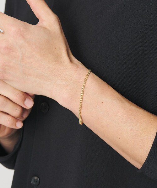BEAUTY&YOUTH UNITED ARROWS（ビューティーアンドユースユナイテッドアローズ）の「ブラス チェーン ブレスレット（ブレスレット・メンズ・シルバー/ゴールド・FREE）」の2枚目の写真