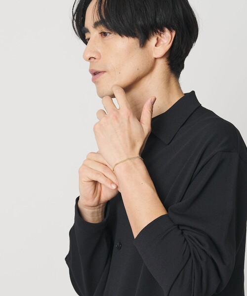 BEAUTY&YOUTH UNITED ARROWS（ビューティーアンドユースユナイテッドアローズ）の「ブラス チェーン ブレスレット（ブレスレット・メンズ・シルバー/ゴールド・FREE）」の3枚目の写真