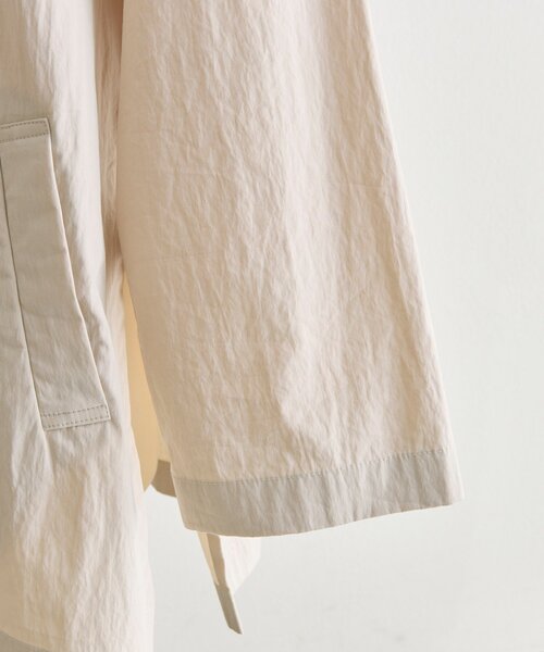 ear PAPILLONNER(イアパピヨネ)の「ダブルブレストジャケット【SUM1 STYLE】(その他アウター・レディース・ライトベージュ/ブラック・FREE)」の14枚目の写真