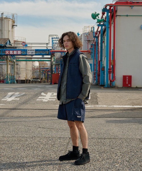 Eddie Bauer(エディーバウアー)の「EBTEK ナイロン/メッシュ ベスト(ナイロンジャケット・メンズ・ブラック/グリーン/ネイビー・XL/L/M/S)」の4枚目の写真