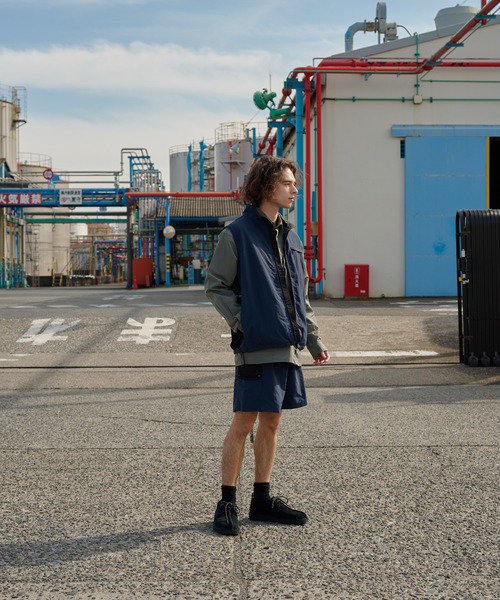 Eddie Bauer(エディーバウアー)の「EBTEK ナイロン/メッシュ ベスト(ナイロンジャケット・メンズ・ブラック/グリーン/ネイビー・XL/L/M/S)」の5枚目の写真