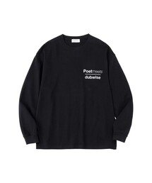 POET MEETS DUBWISE/ポエトミーツダブワイズ PMD STAMP LOGO OVERSIZED L/S T-Shirt