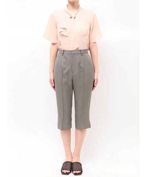 TONAL(トーナル)の「ツイルカプリパンツ(その他パンツ・レディース・グレー/ブラック/ベージュ・MEDIUM/SMALL)」の18枚目の写真