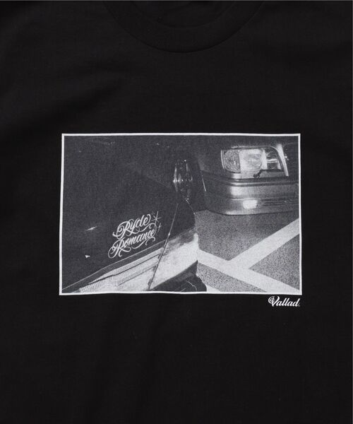 PULP/417EDIFICE(パルプフォーワンセブンエディフィス)の「VALLAD / バラッド × JOE × CARSERVICE / RYDE ROMANCE TEE(Tシャツ/カットソー・メンズ・ホワイト/ブラック・LARGE/MEDIUM/SMALL)」の10枚目の写真