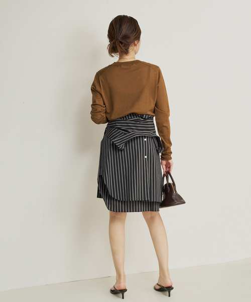 plage(プラージュ)の「R’IAM モノトーン ショートパンツ(その他パンツ・レディース・ブラック・38/36)」の6枚目の写真