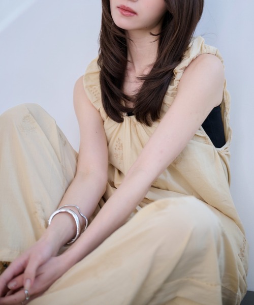 Dita Muaj.(ディータムアージュ)の「刺繍ローンイージーパンツ(その他パンツ・レディース・ベージュ/ブラック・FREE)」の8枚目の写真