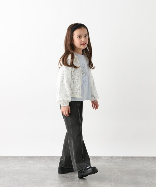 GLOBAL WORK（グローバルワーク）の「ズットパットレースパーカー/647255（パーカー・キッズ・ホワイト系その他3・140cm/160cm/150cm/130cm）」の5枚目の写真