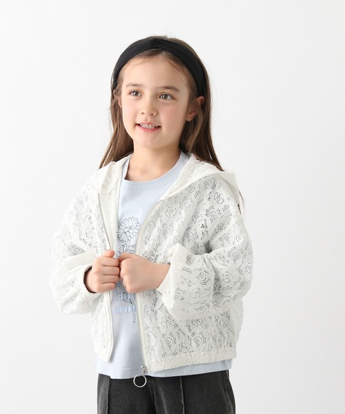 GLOBAL WORK（グローバルワーク）の「ズットパットレースパーカー/647255（パーカー・キッズ・ホワイト系その他3・140cm/160cm/150cm/130cm）」の3枚目の写真