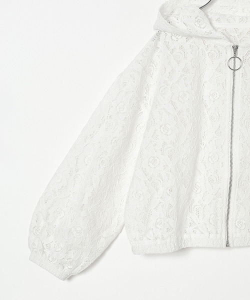 GLOBAL WORK（グローバルワーク）の「ズットパットレースパーカー/647255（パーカー・キッズ・ホワイト系その他3・140cm/160cm/150cm/130cm）」の11枚目の写真