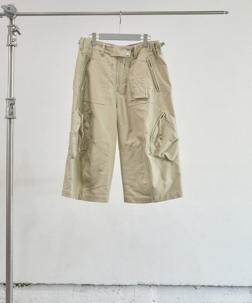3D TWISTED PARACHUTE CARGO SHORTS（カーゴパンツ）｜NVRFRGT