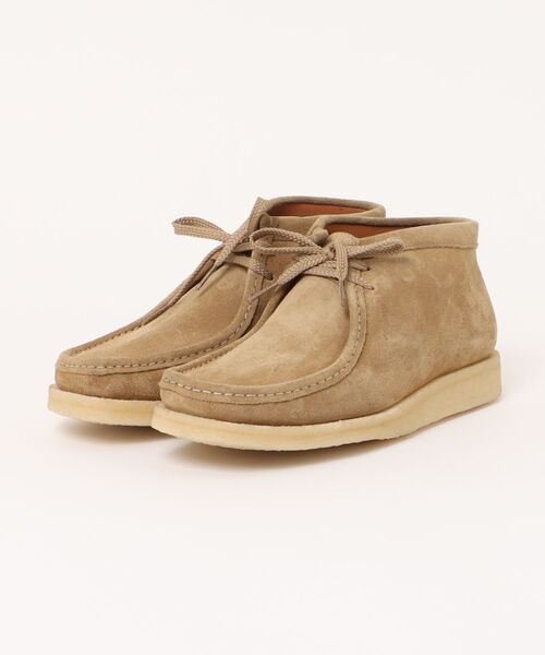 Padmore&Barnes(パドモア&バーンズ)の「ORIGINAL BOOT(モカシン/デッキシューズ・メンズ・グレー/ブラック/ライトベージュ・UK7/UK9/UK8)」の3枚目の写真