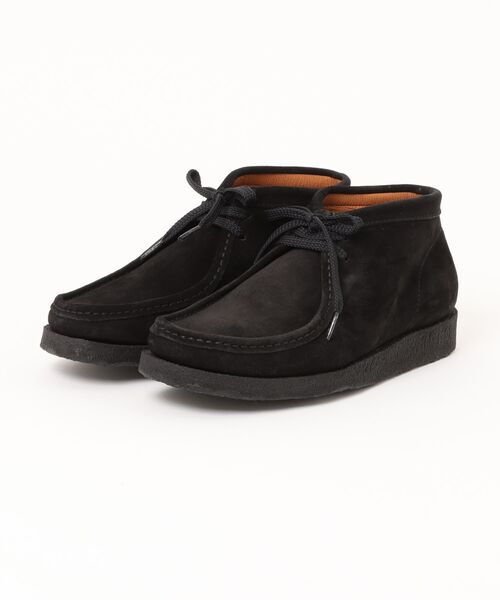 Padmore&Barnes(パドモア&バーンズ)の「ORIGINAL BOOT(モカシン/デッキシューズ・メンズ・グレー/ブラック/ライトベージュ・UK7/UK9/UK8)」の1枚目の写真