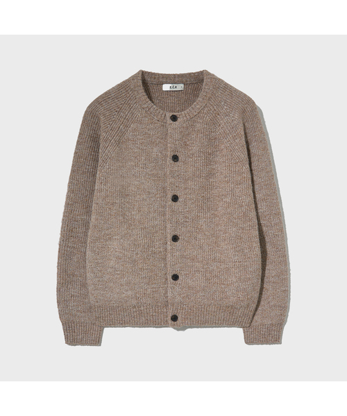 ECORR(エコル)の「フォグアルパカクロップニットカーディガン : 4 COLORS(カーディガン/ボレロ・レディース・ベージュ/パープル・1(M)/2(L)/3(XL))」の1枚目の写真