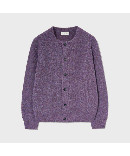 ECORR(エコル)の「フォグアルパカクロップニットカーディガン : 4 COLORS(カーディガン/ボレロ・レディース・ベージュ/パープル・1(M)/2(L)/3(XL))」の2枚目の写真