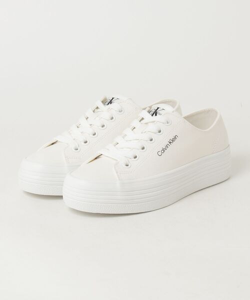 Calvin Klein（カルバン・クライン）の「シバリー16Tスニーカー（スニーカー・レディース・ホワイト・41/40/39/38/37/36）」の5枚目の写真