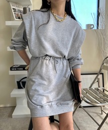 Feliz（フェリス）の「スウェットミニワンピース（ワンピース）」