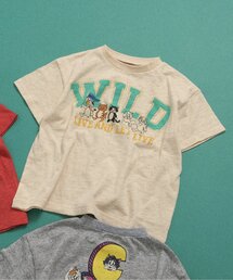 BREEZE（ブリーズ）の「【リンク】BREEZY CATS イラスト半袖Tシャツ（Tシャツ/カットソー）」