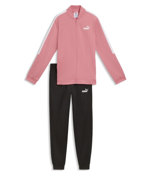 PUMA（プーマ）の「プーマ PUMA ポリ ベースボール スーツ G（ジャージ・キッズ・ピンク/ブルー・120cm/130cm/140cm/150cm/160cm）」の2枚目の写真