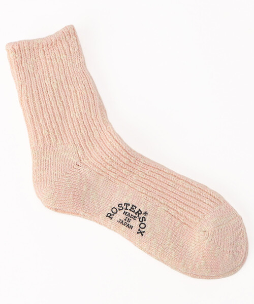 FREAK'S STORE（フリークスストア）の「ROSTER SOX/ロスターソックス BIG SLUB 60 RIB/ビッグ スラブ 60 リブ（ソックス/靴下・レディース・ピンク/サックスブルー/チャコールグレー・ONE SIZE）」の3枚目の写真