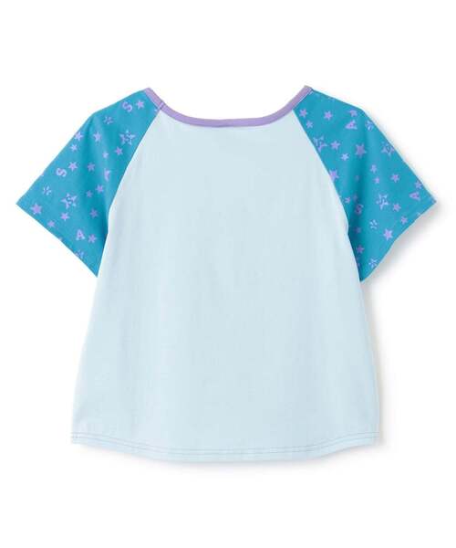 ANNA SUI mini(アナスイ・ミニ)の「STAR TEDDY BEAR★Tシャツ【接触冷感・UVカット】(Tシャツ/カットソー・キッズ・ラベンダー/ライトブルー・140cm/150cm/130cm)」の3枚目の写真