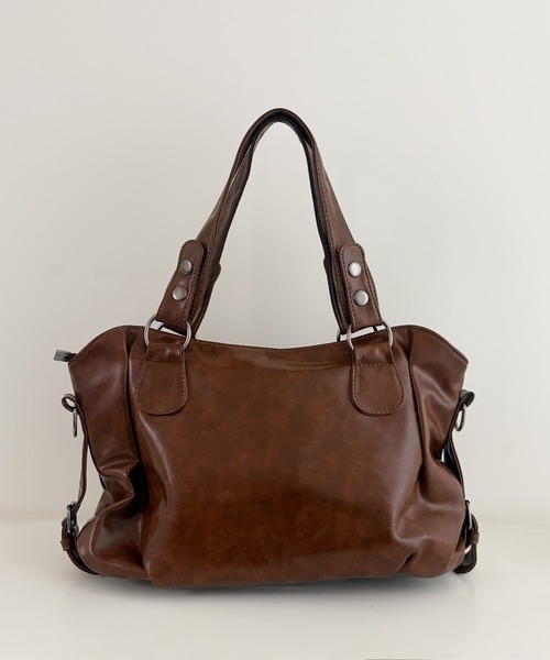 frunco(フランコ)の「【ZOZOTOWN限定】ショルダー付きレザーバック(ショルダーバッグ・レディース・レッド/ブラウン/ダークブラウン/ブラック・FREE)」の10枚目の写真
