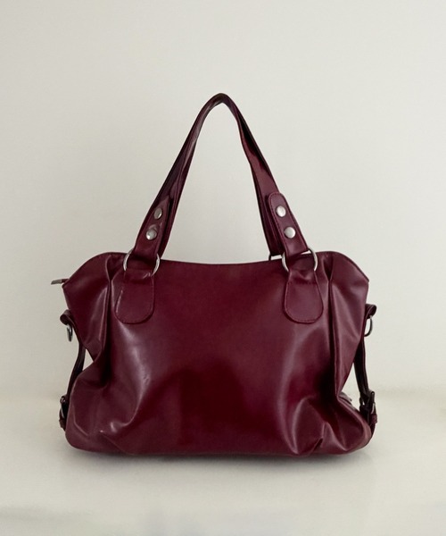 frunco(フランコ)の「【ZOZOTOWN限定】ショルダー付きレザーバック(ショルダーバッグ・レディース・レッド/ブラウン/ダークブラウン/ブラック・FREE)」の11枚目の写真