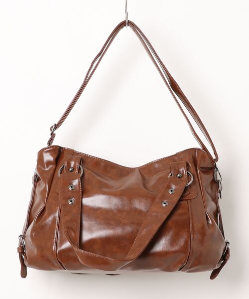 frunco(フランコ)の「【ZOZOTOWN限定】ショルダー付きレザーバック(ショルダーバッグ・レディース・レッド/ブラウン/ダークブラウン/ブラック・FREE)」の18枚目の写真