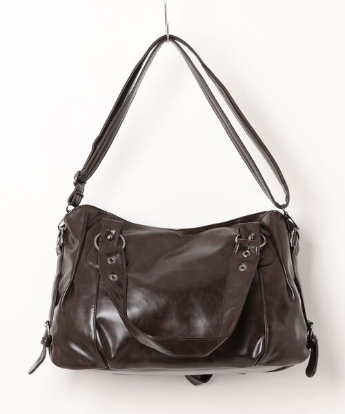 frunco(フランコ)の「【ZOZOTOWN限定】ショルダー付きレザーバック(ショルダーバッグ・レディース・レッド/ブラウン/ダークブラウン/ブラック・FREE)」の17枚目の写真