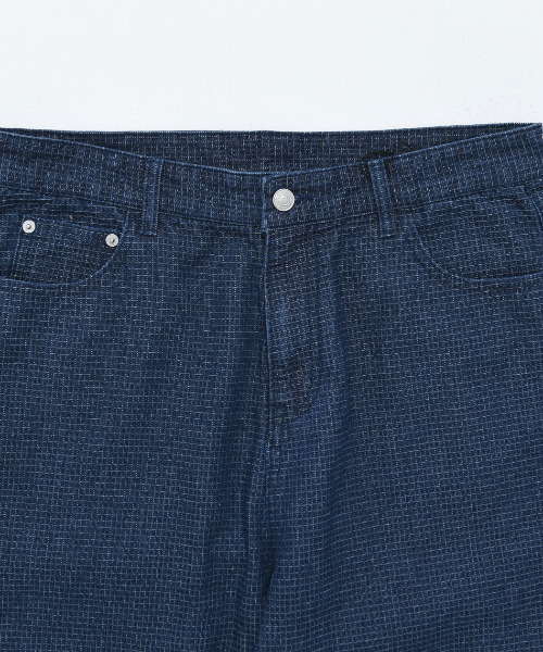 CavariA(キャバリア)の「『CavariA/キャバリア』リップデニムワイドパンツ(スラックス・メンズ・ワンウォッシュ/インディゴブルー・L/M/S)」の20枚目の写真