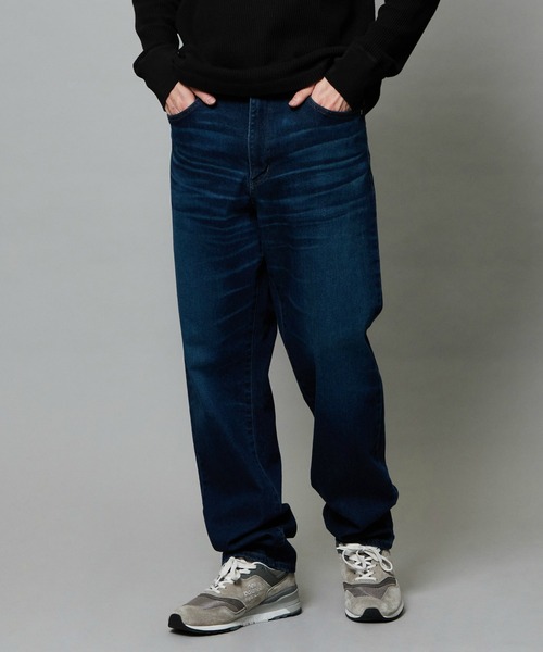 EDWIN(エドウィン)の「EDWIN エドウィン ジャージーズ ルーズテーパード ジーンズ デニムパンツ ストレッチ(デニムパンツ・メンズ・インディゴブルー/ブルー/ダークインディゴブルー・SMALL/MEDIUM/LARGE/X-LARGE)」の3枚目の写真