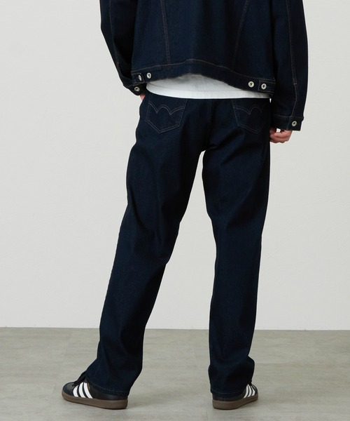 EDWIN(エドウィン)の「EDWIN エドウィン ジャージーズ ルーズテーパード ジーンズ デニムパンツ ストレッチ(デニムパンツ・メンズ・インディゴブルー/ブルー/ダークインディゴブルー・SMALL/MEDIUM/LARGE/X-LARGE)」の7枚目の写真